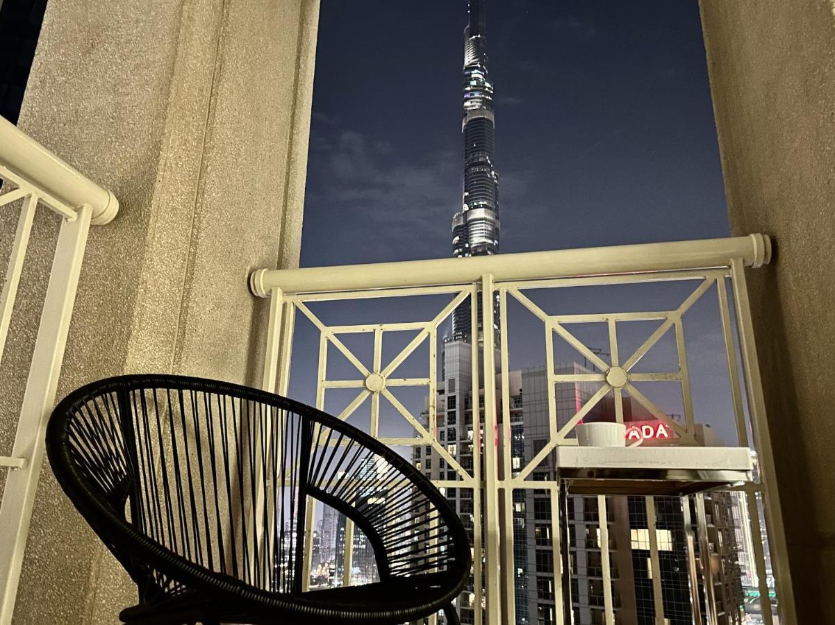 New! Luxury 3Bedroom With Spectacular Burj Views Downtown ดูไบ ภายนอก รูปภาพ