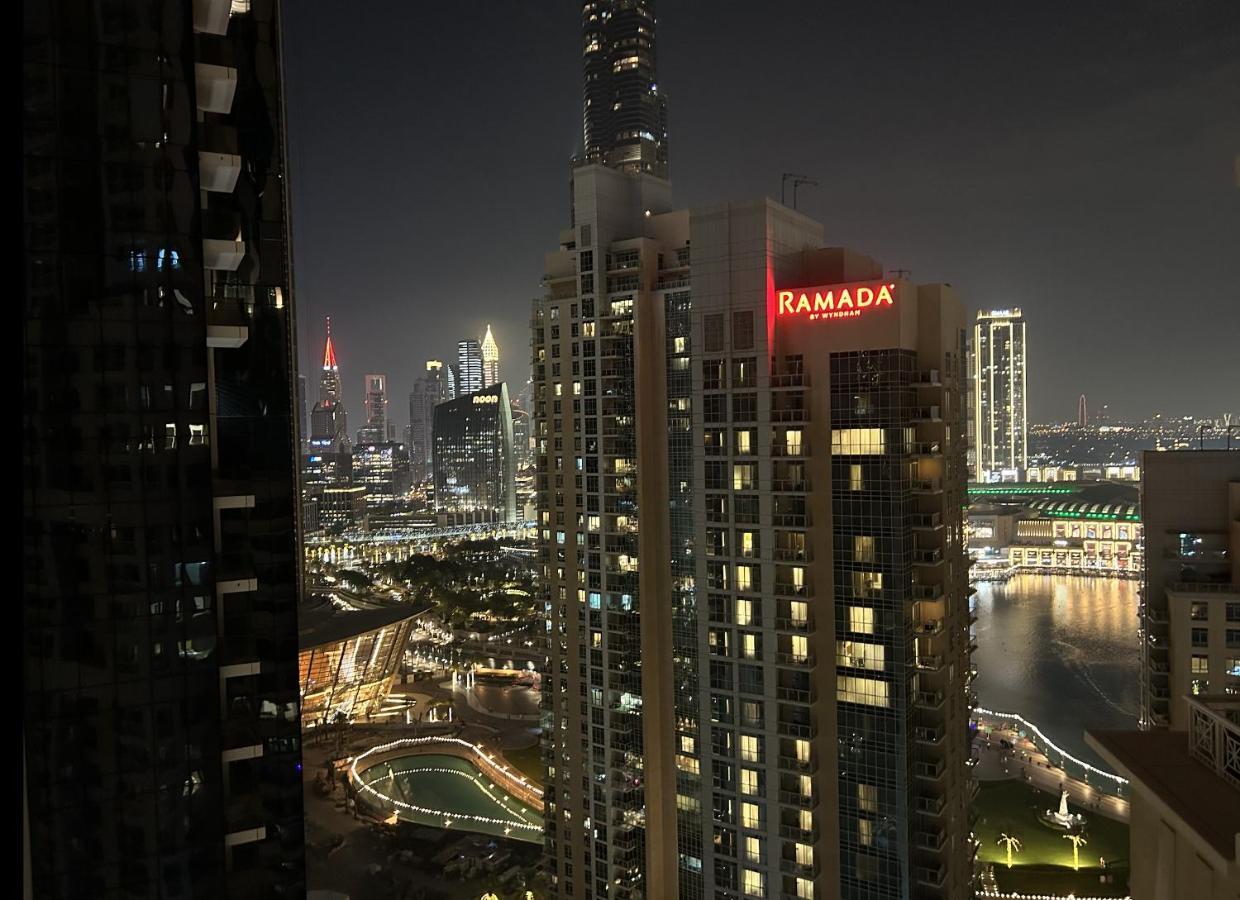 New! Luxury 3Bedroom With Spectacular Burj Views Downtown ดูไบ ภายนอก รูปภาพ