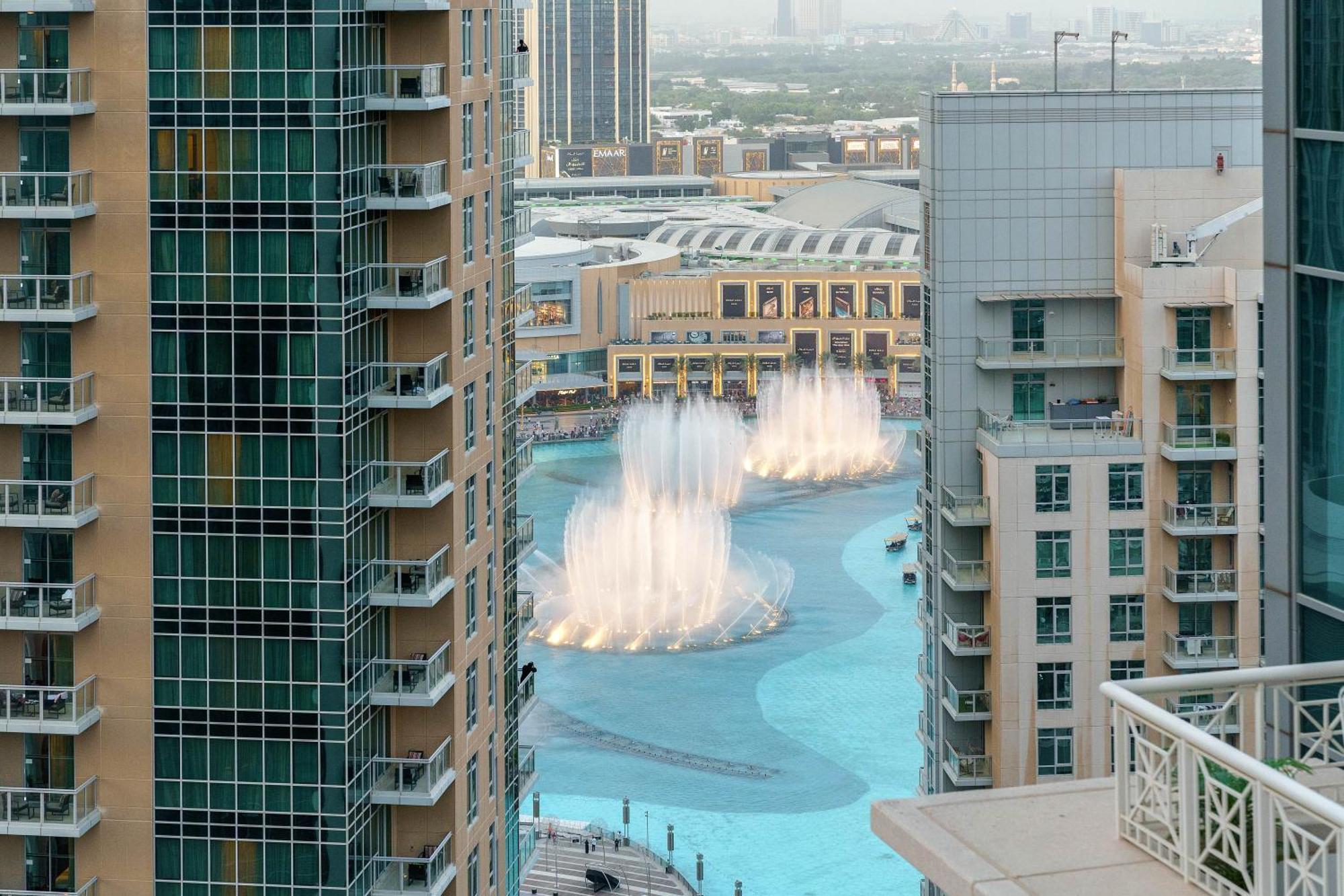 New! Luxury 3Bedroom With Spectacular Burj Views Downtown ดูไบ ภายนอก รูปภาพ