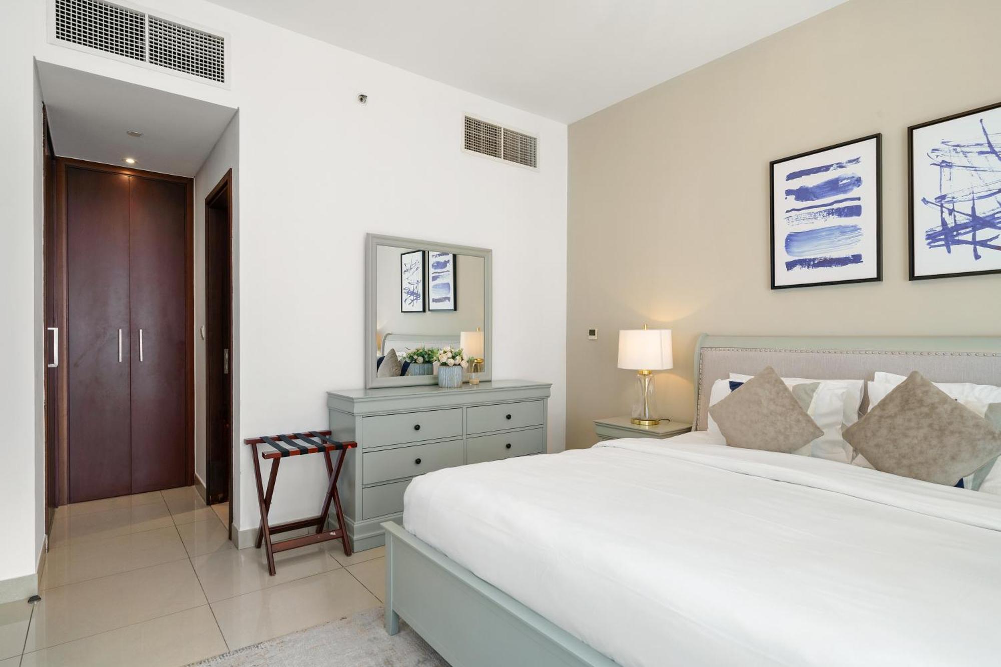 New! Luxury 3Bedroom With Spectacular Burj Views Downtown ดูไบ ภายนอก รูปภาพ