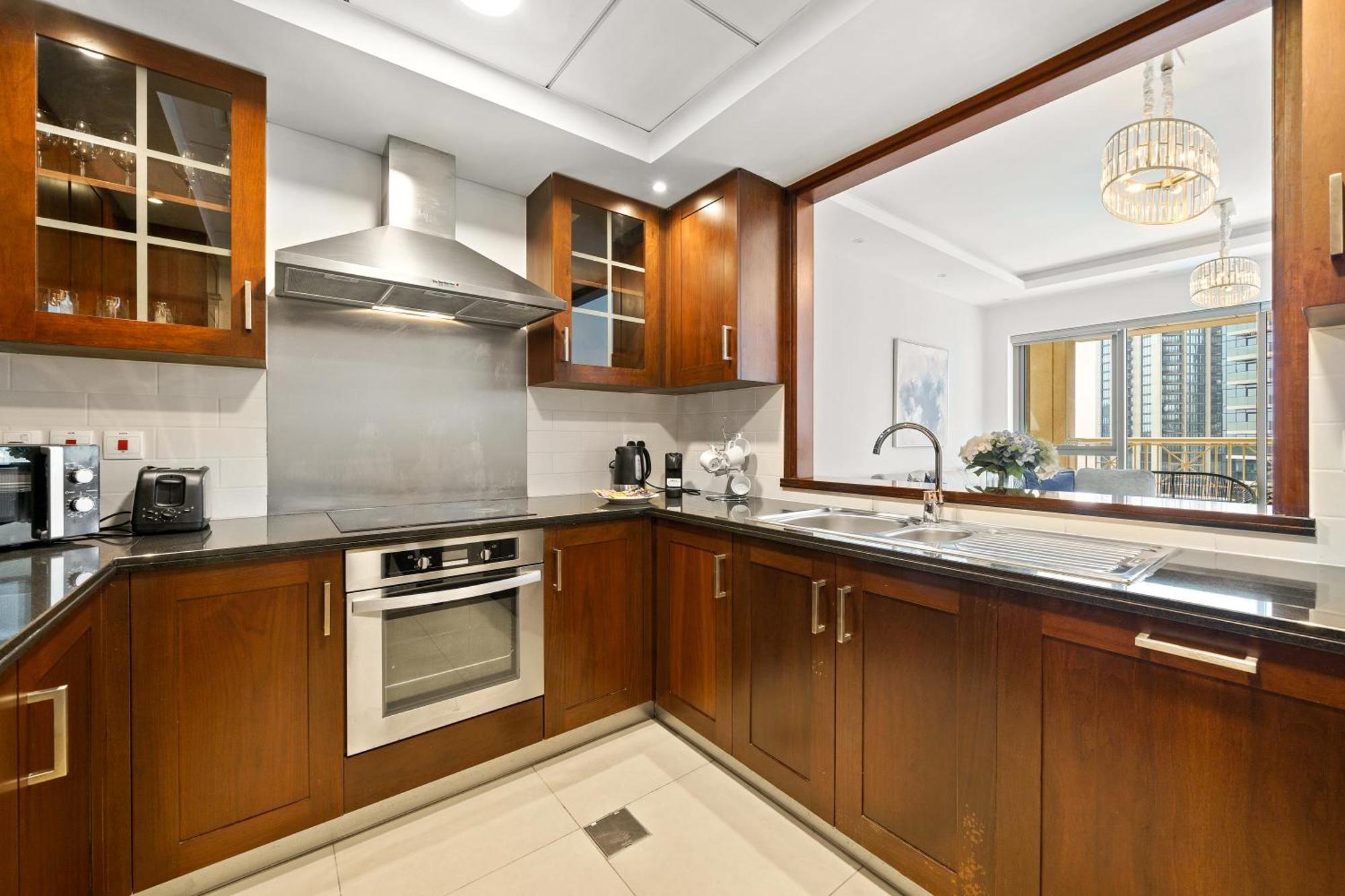 New! Luxury 3Bedroom With Spectacular Burj Views Downtown ดูไบ ภายนอก รูปภาพ